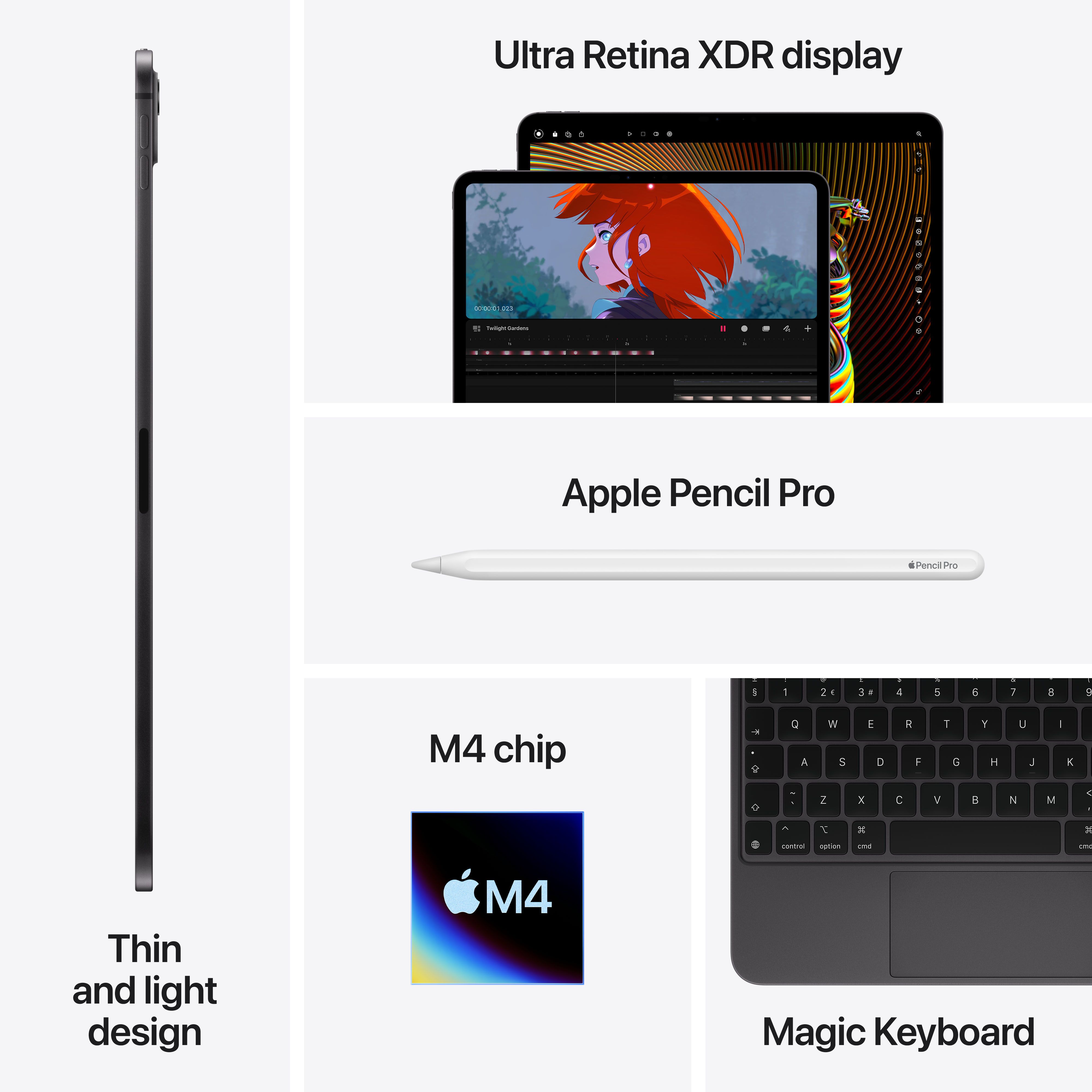 iPad Pro 11" 512GB WiFi 2024 - Silver image 9