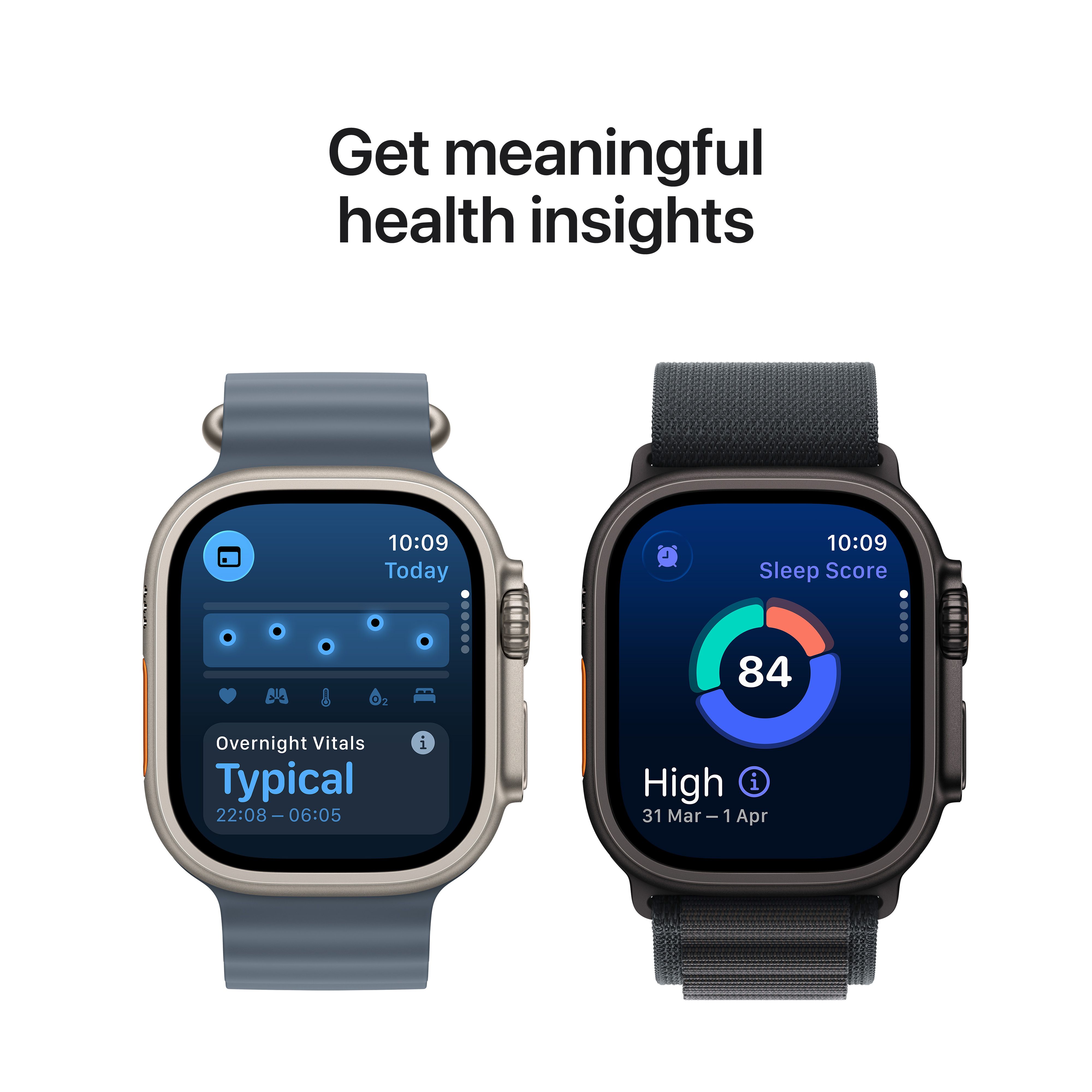 APPLE WATCH ULTRA 3 GPS+CELL 49MM NATURAL TITANIUM - LIGHT BLUE ALPINE image 8