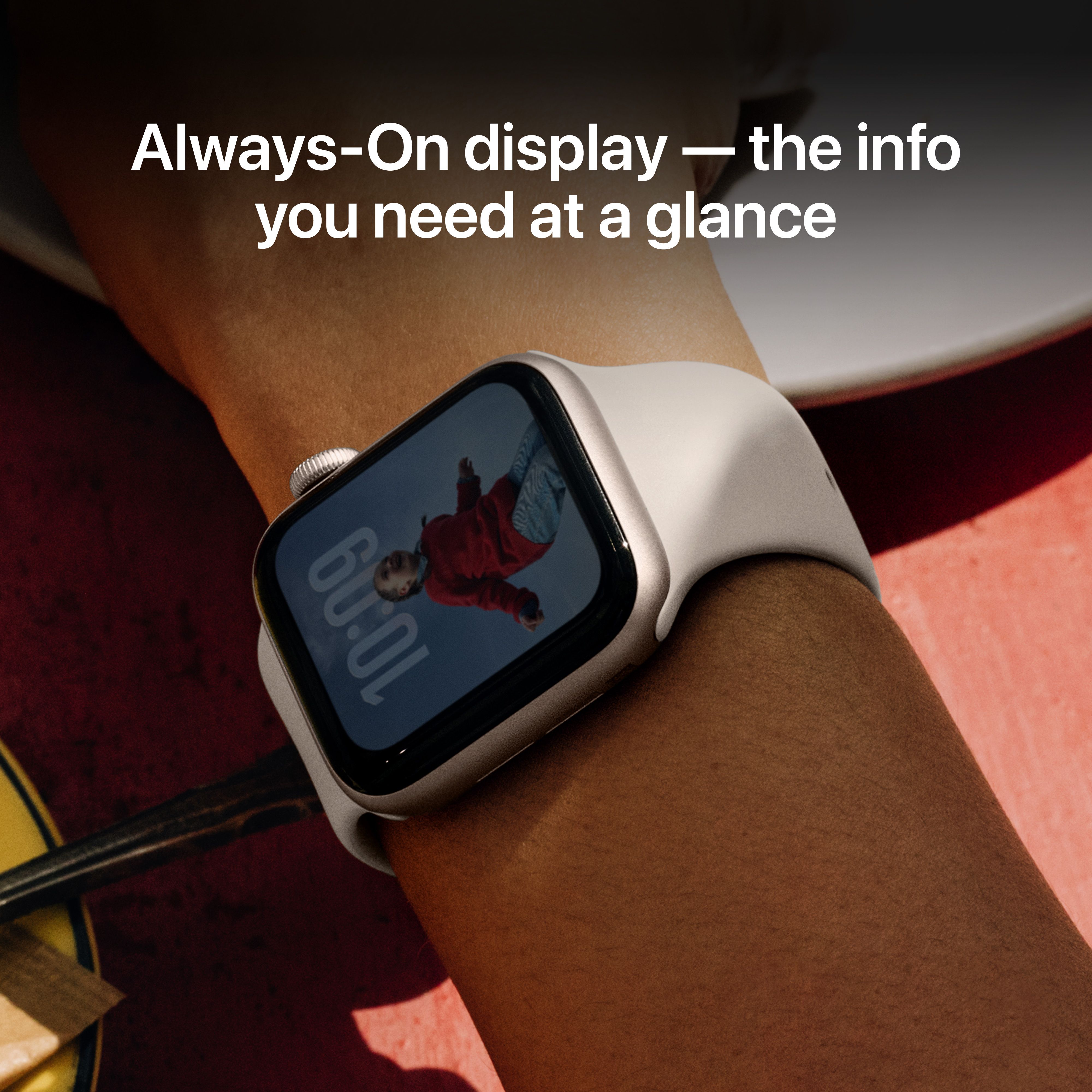 Apple Watch SE3 GPS 40mm Midnight Aluminium case - Midnight sportbnd image 5