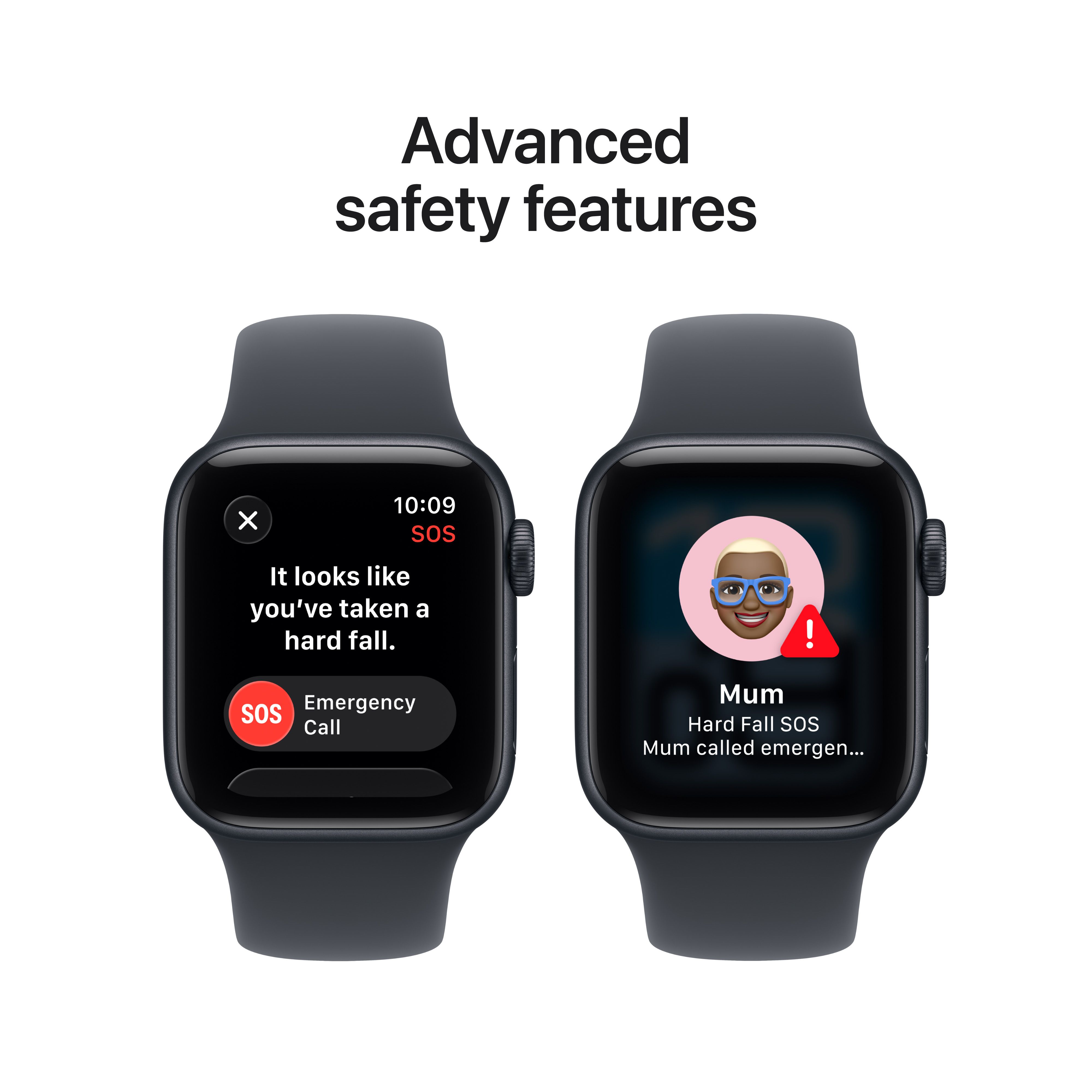 Apple Watch SE3 GPS 40mm Midnight Aluminium case - Midnight sportbnd image 7