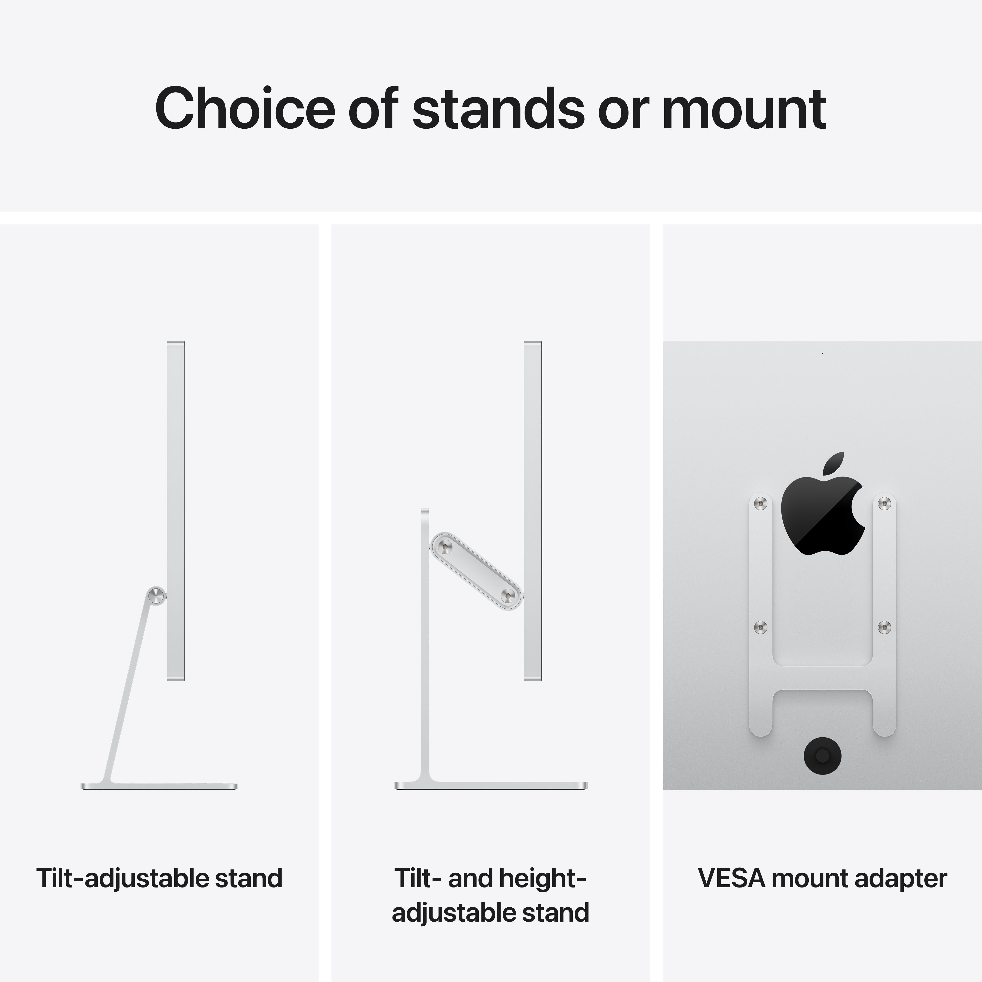 Apple Studio Display - Standard Glass Tilt and Height Adjustable Stand image 6
