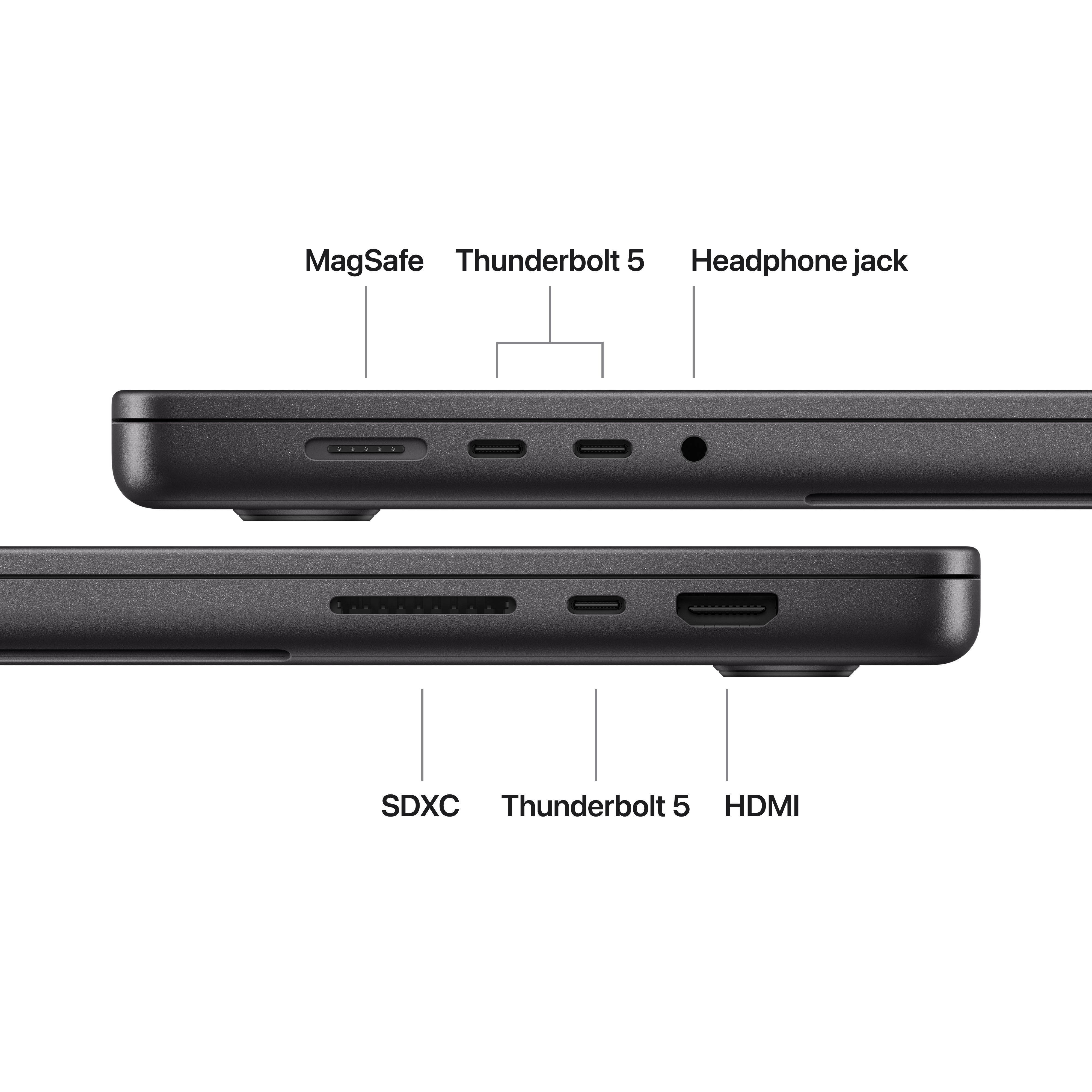 MacBook Pro 16" 18C CPU 40C GPU M5 Max 48GB 2TB Space Black image 7