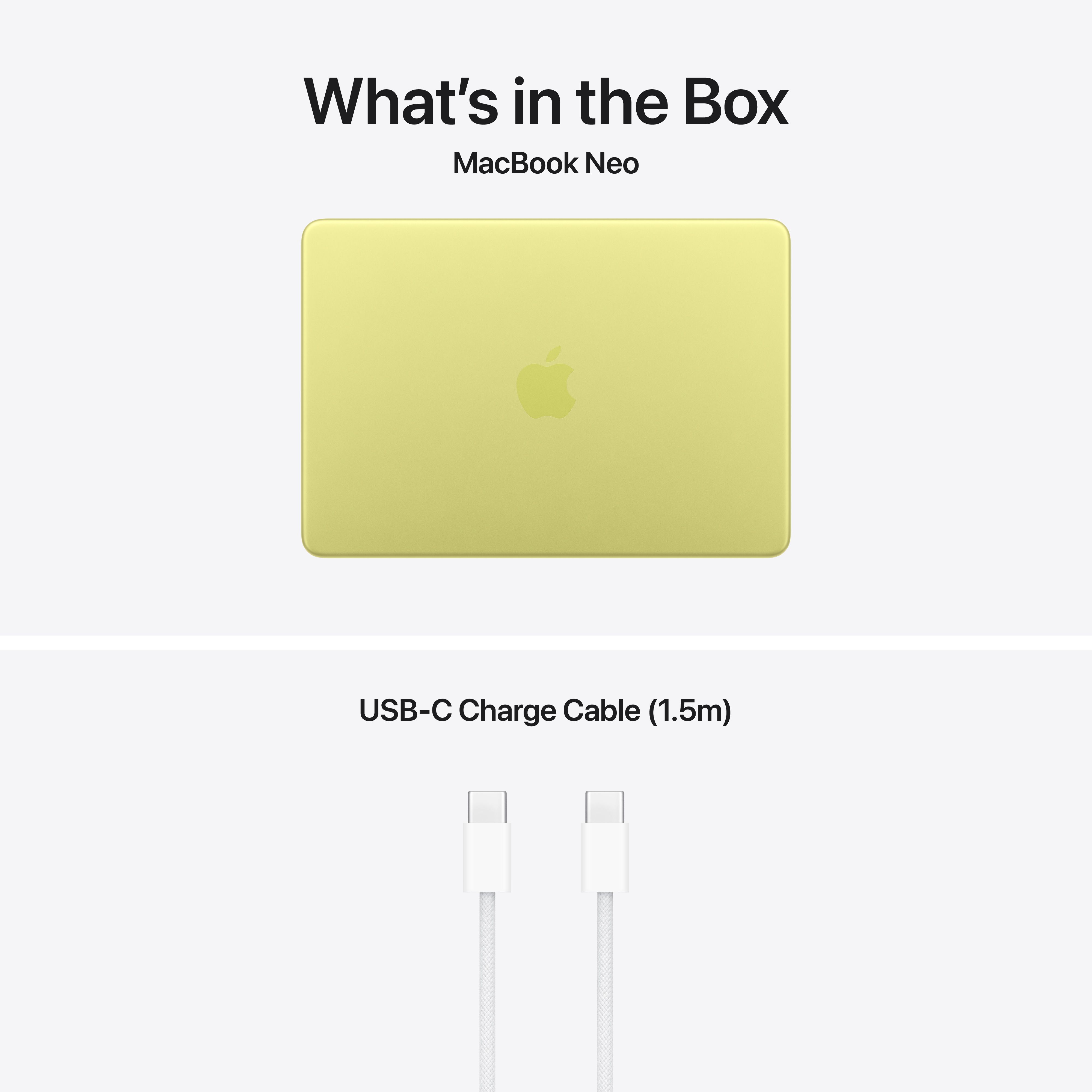 MacBook Neo 13" A18 Pro 6-Core CPU 5-Core GPU 8GB 256GB TouchID Citrus image 10