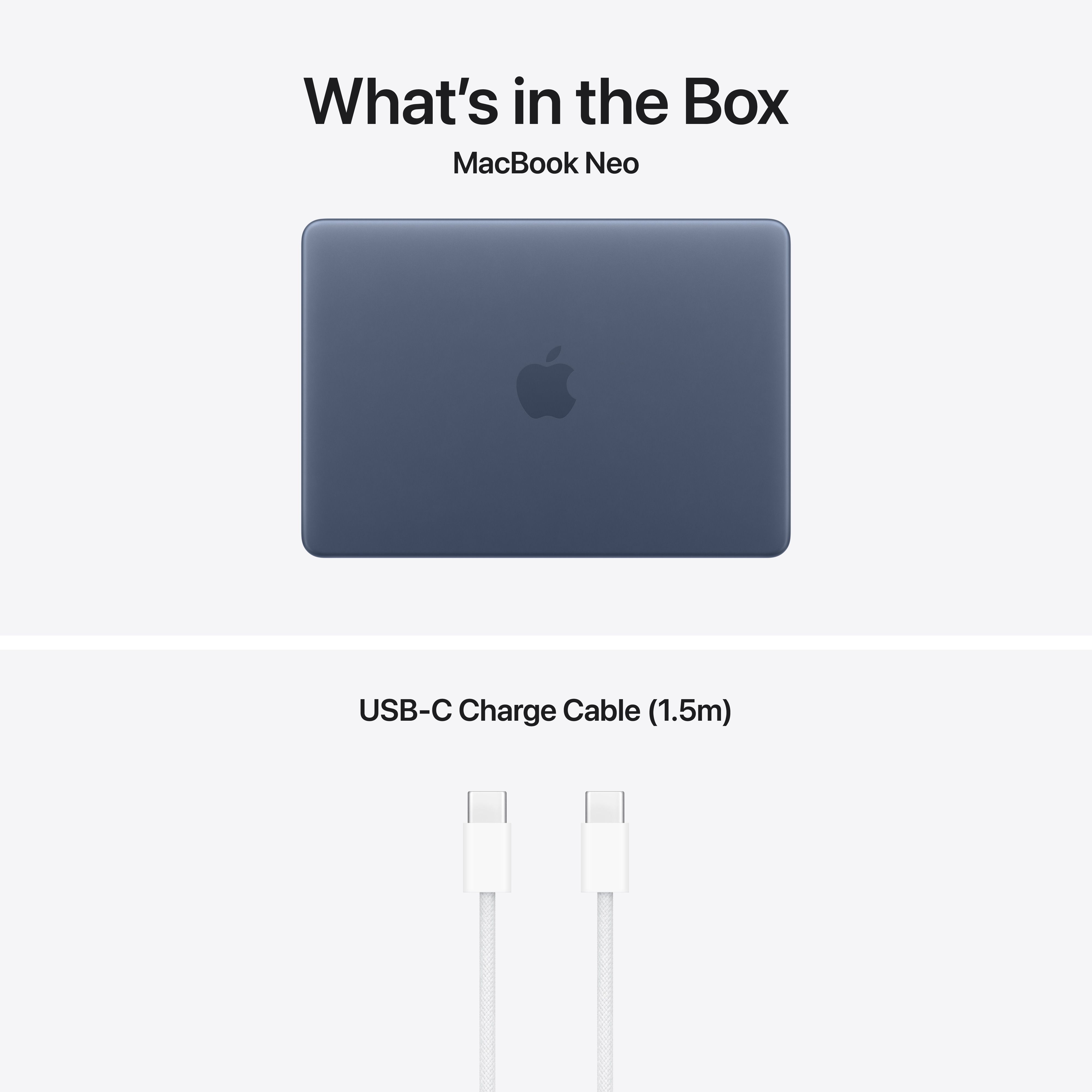 MacBook Neo 13" A18 Pro 6-Core CPU 5-Core GPU 8GB 256GB TouchID Indigo image 10