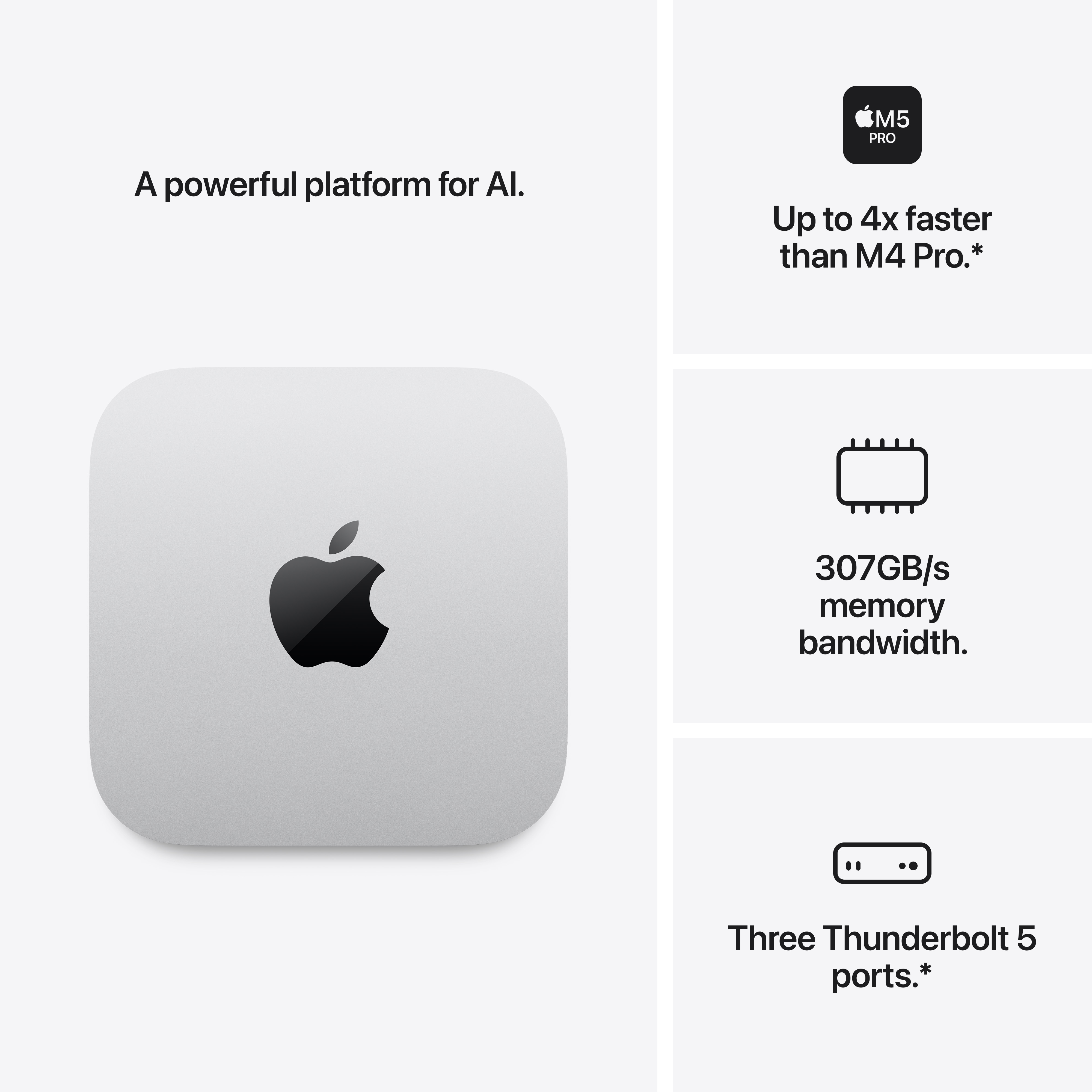 Mac Mini M5 Pro 18-Core CPU 20-Core GPU 24GB 4TB 10 G Ethernet image 3