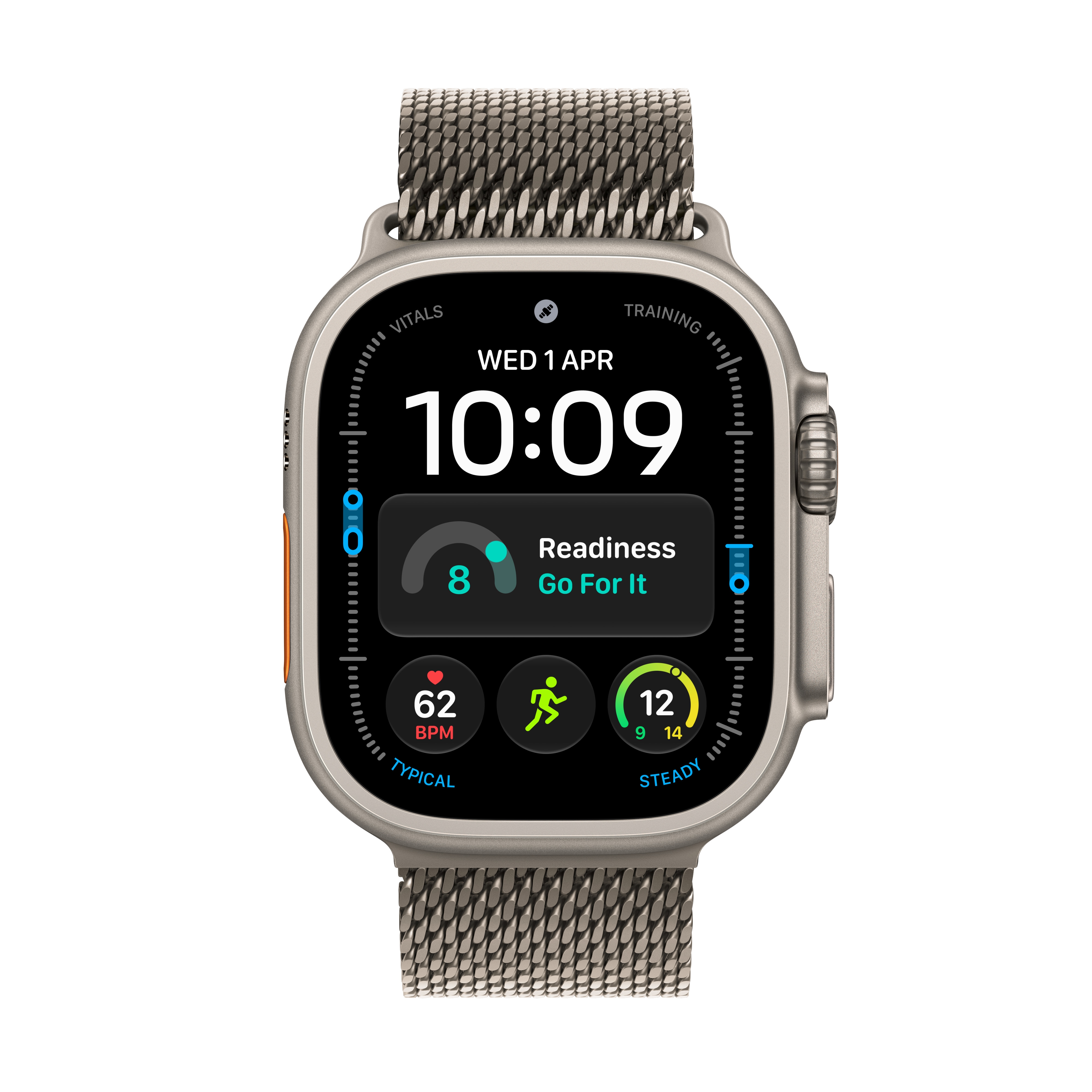Apple Watch Ultra 4 GPS + Cellular 49mm Natural Titanium Case Large image 2