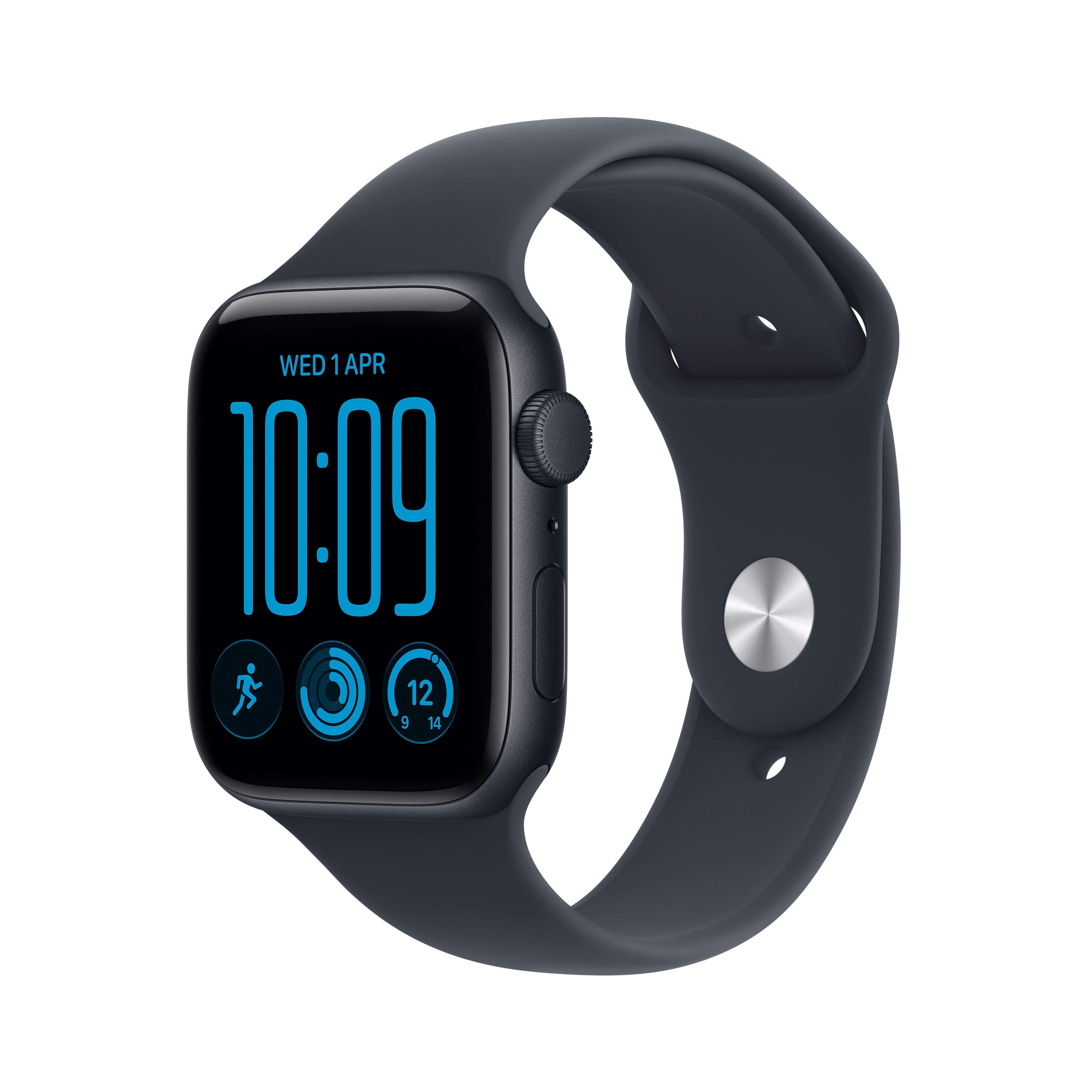 Apple Watch SE 3 GPS 44mm Midnight Aluminium Case Small/Medium image 1