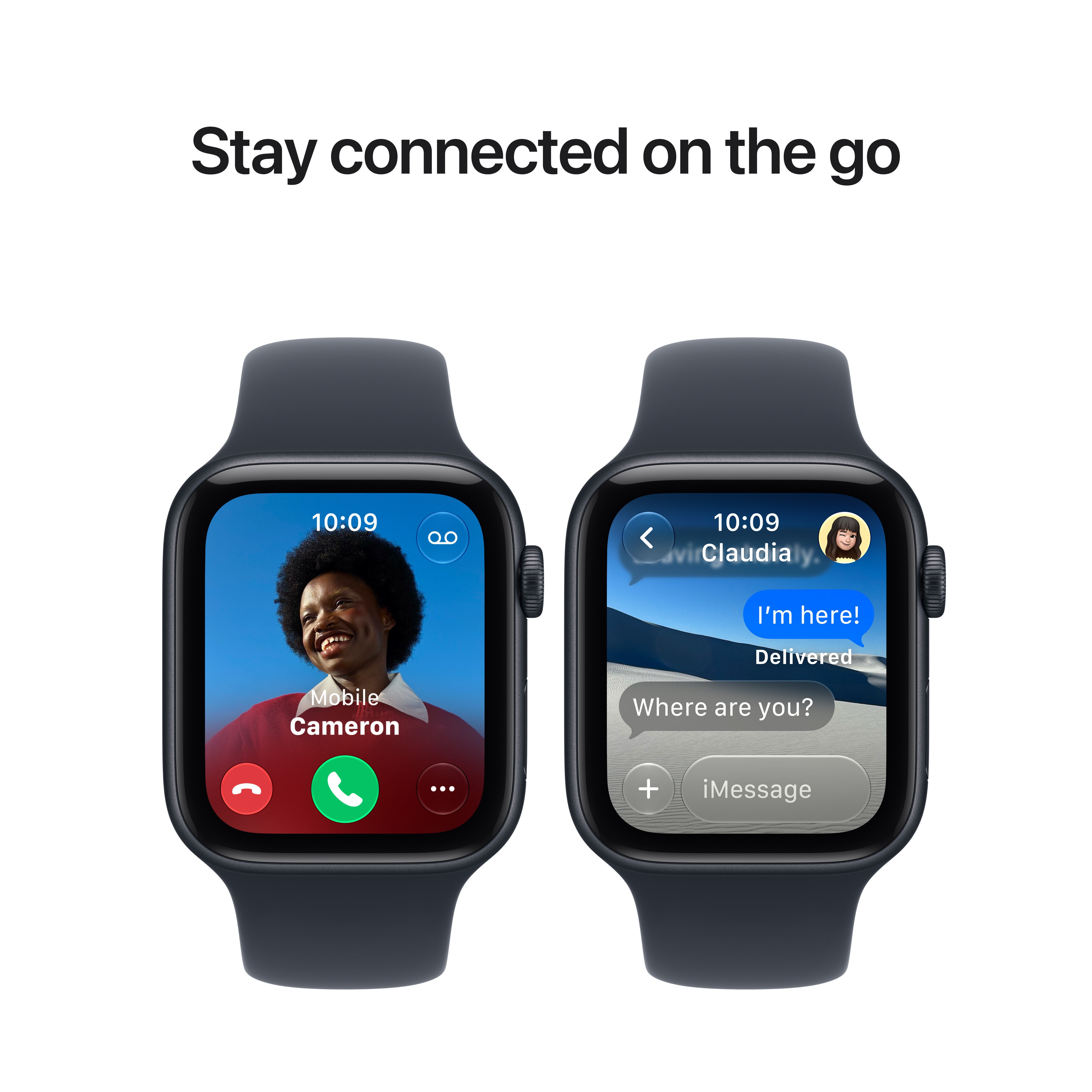 Apple Watch SE 3 GPS 44mm Midnight Aluminium Case Small/Medium image 6