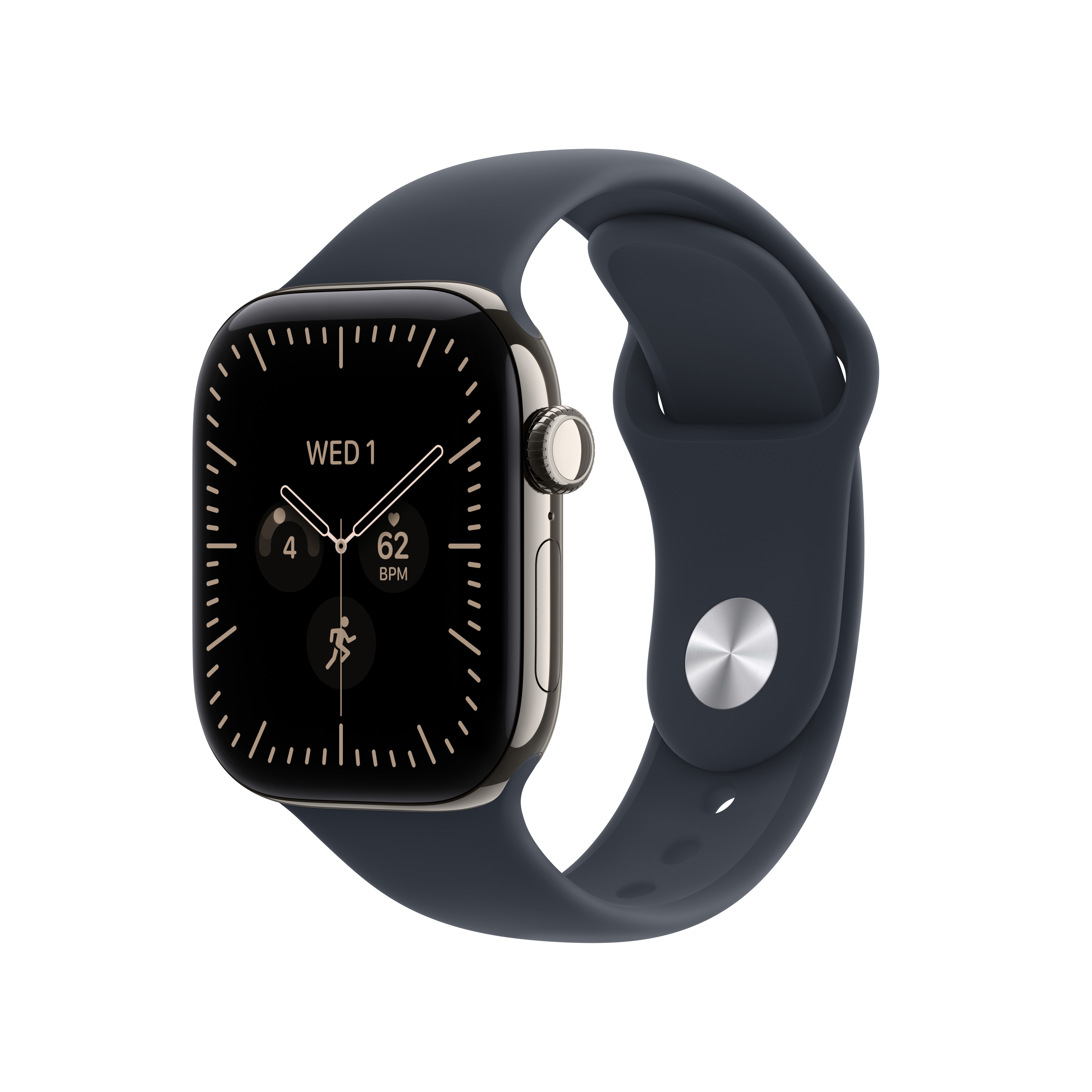 Apple Watch Series 12 GPS + Cellular 42mm Natural Titanium Case M/L image 1