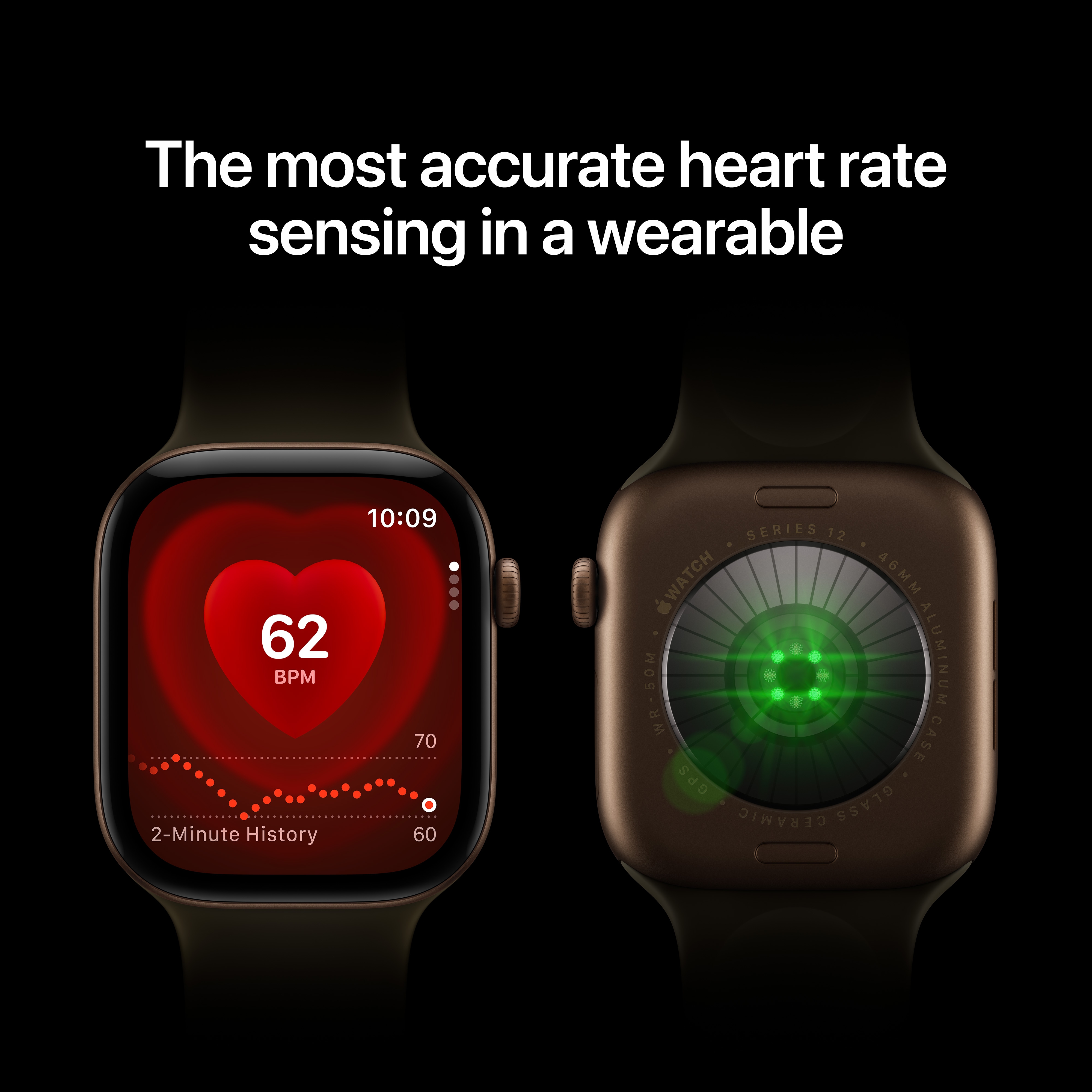 Apple Watch Series 12 GPS 42mm Space Grey Aluminium Case M/L image 3