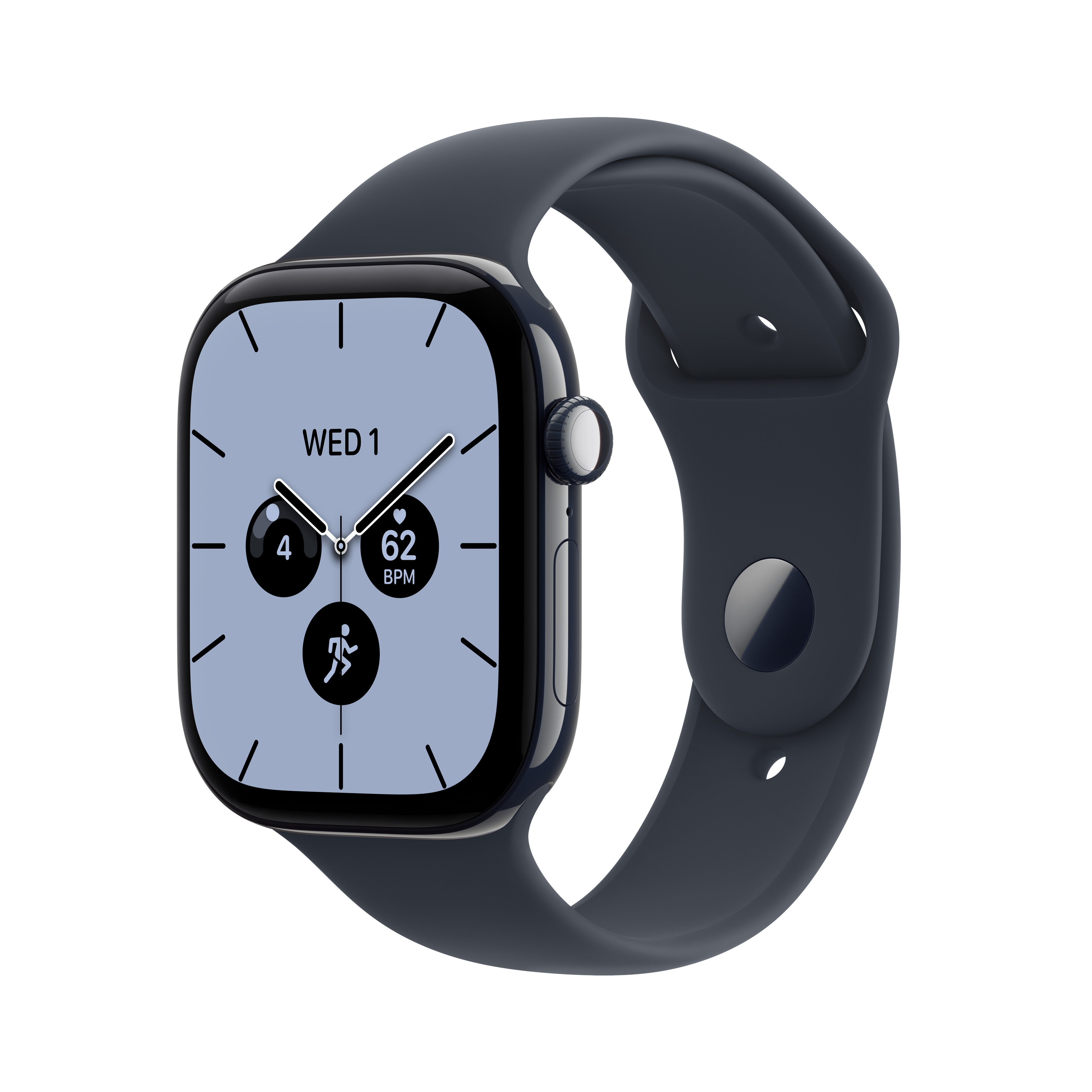 Apple Watch Series 12 46mm in Night Blue ceramic.