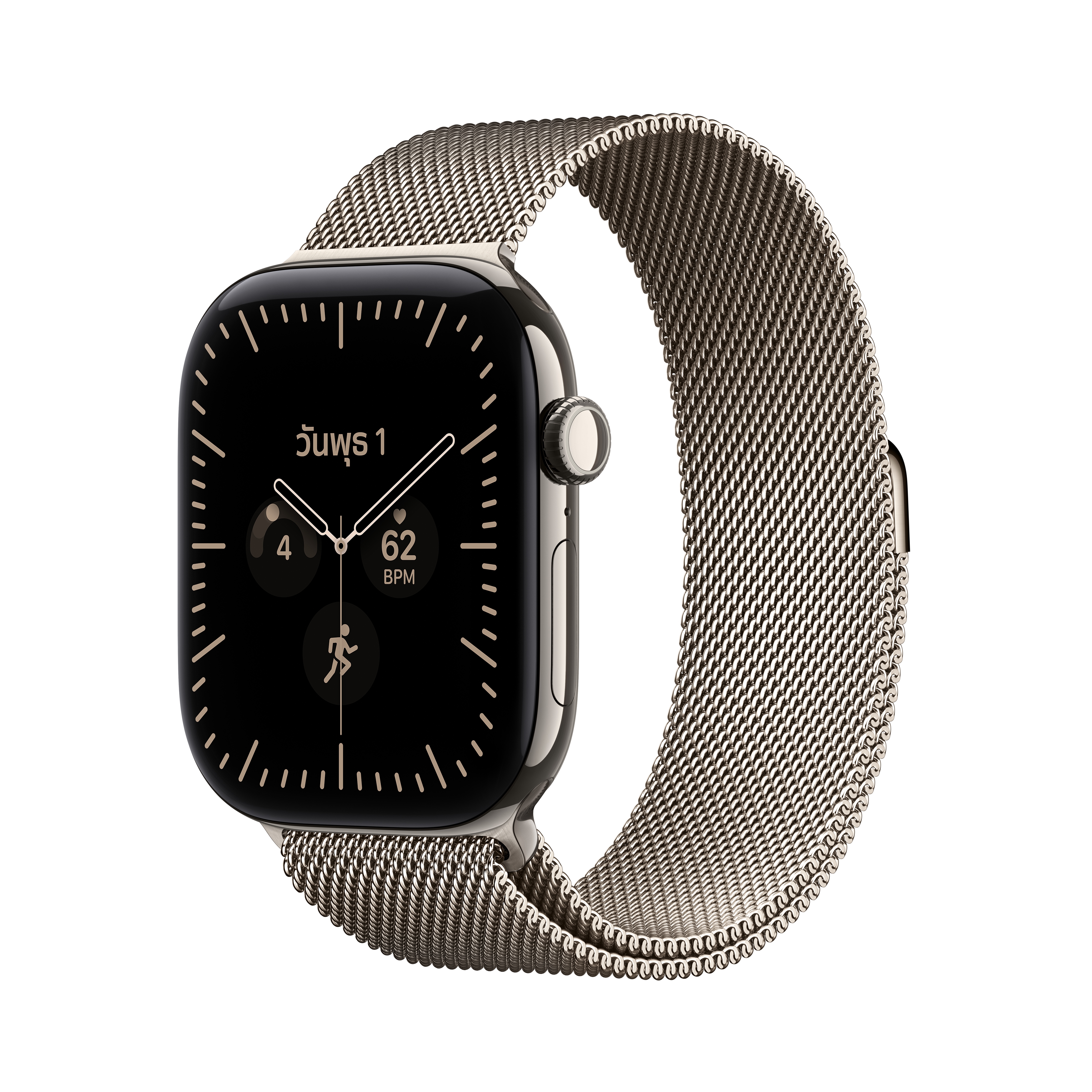 Apple Watch Series 12 สายแบบ Milanese Loop