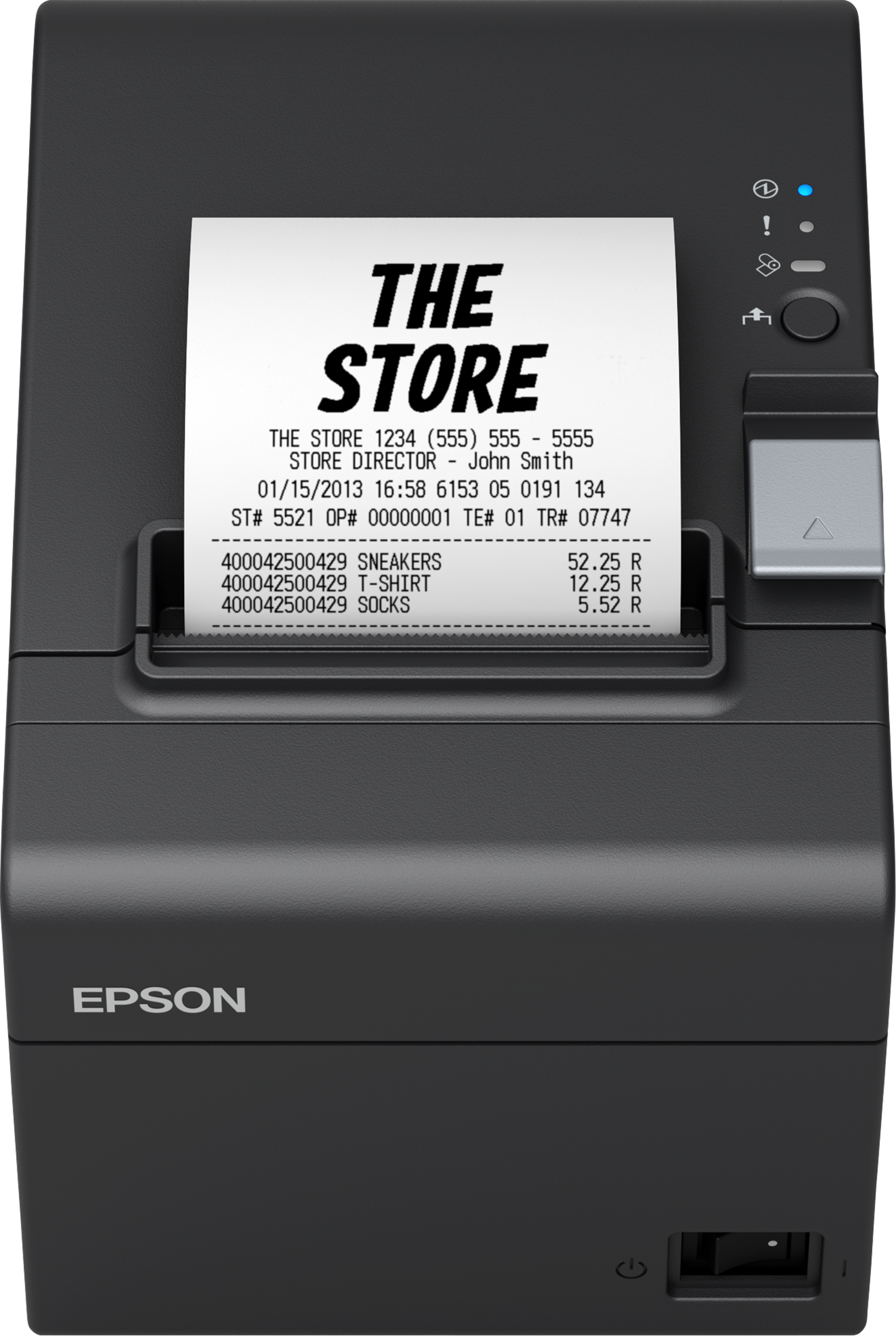TM-T20III (011A0): USB + Serial, PS, Blk, UK | Epson Türkiye