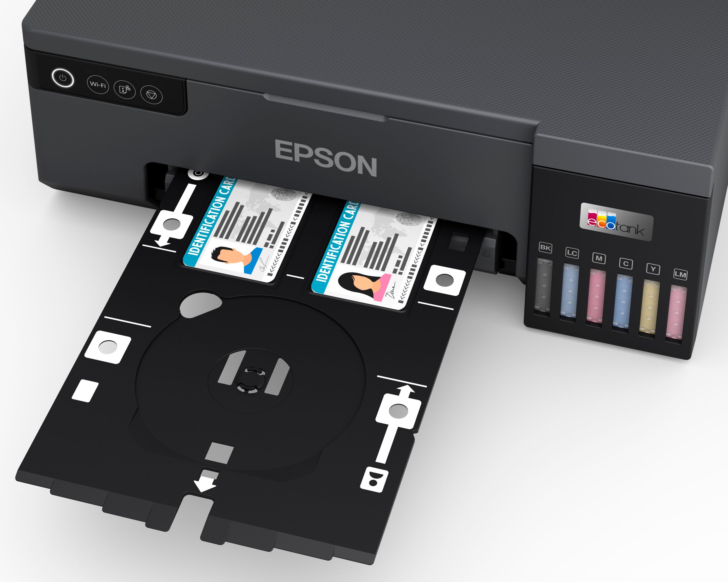 Epson EcoTank L8050 PVC ID card printing