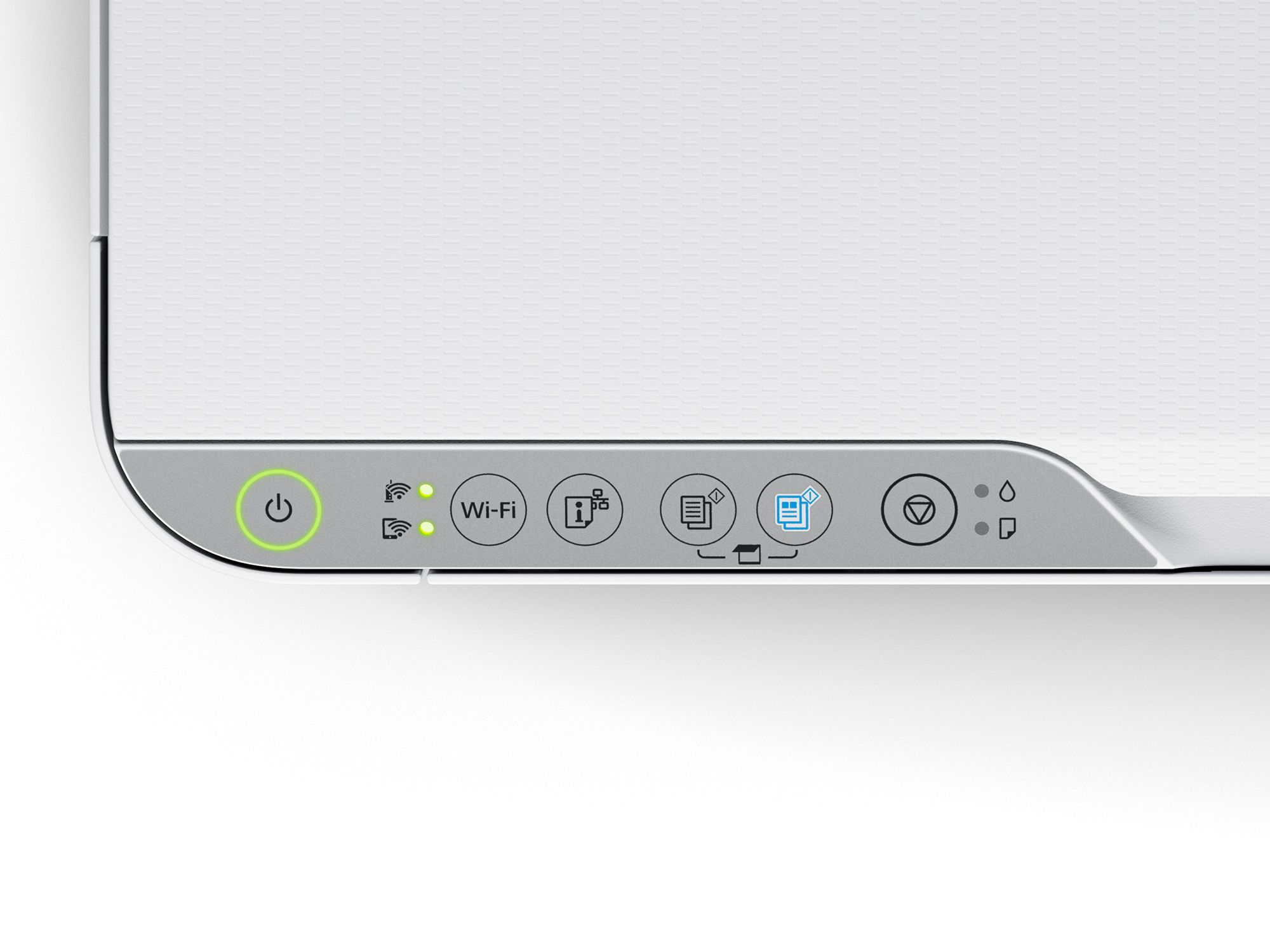 Epson EcoTank L3256 Wi-Fi control panel