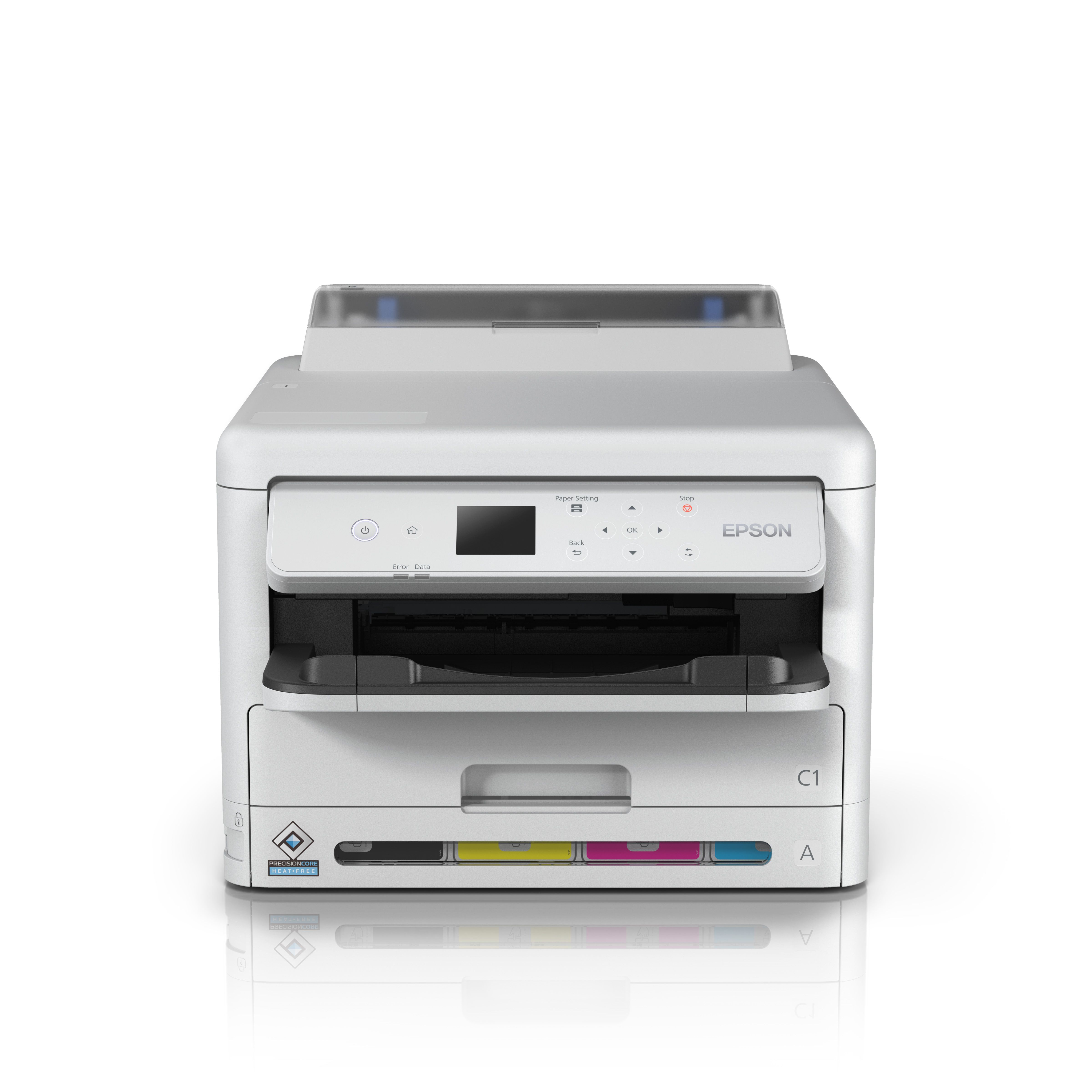 Epson WorkForce Pro WF-C5390DW printer angled view