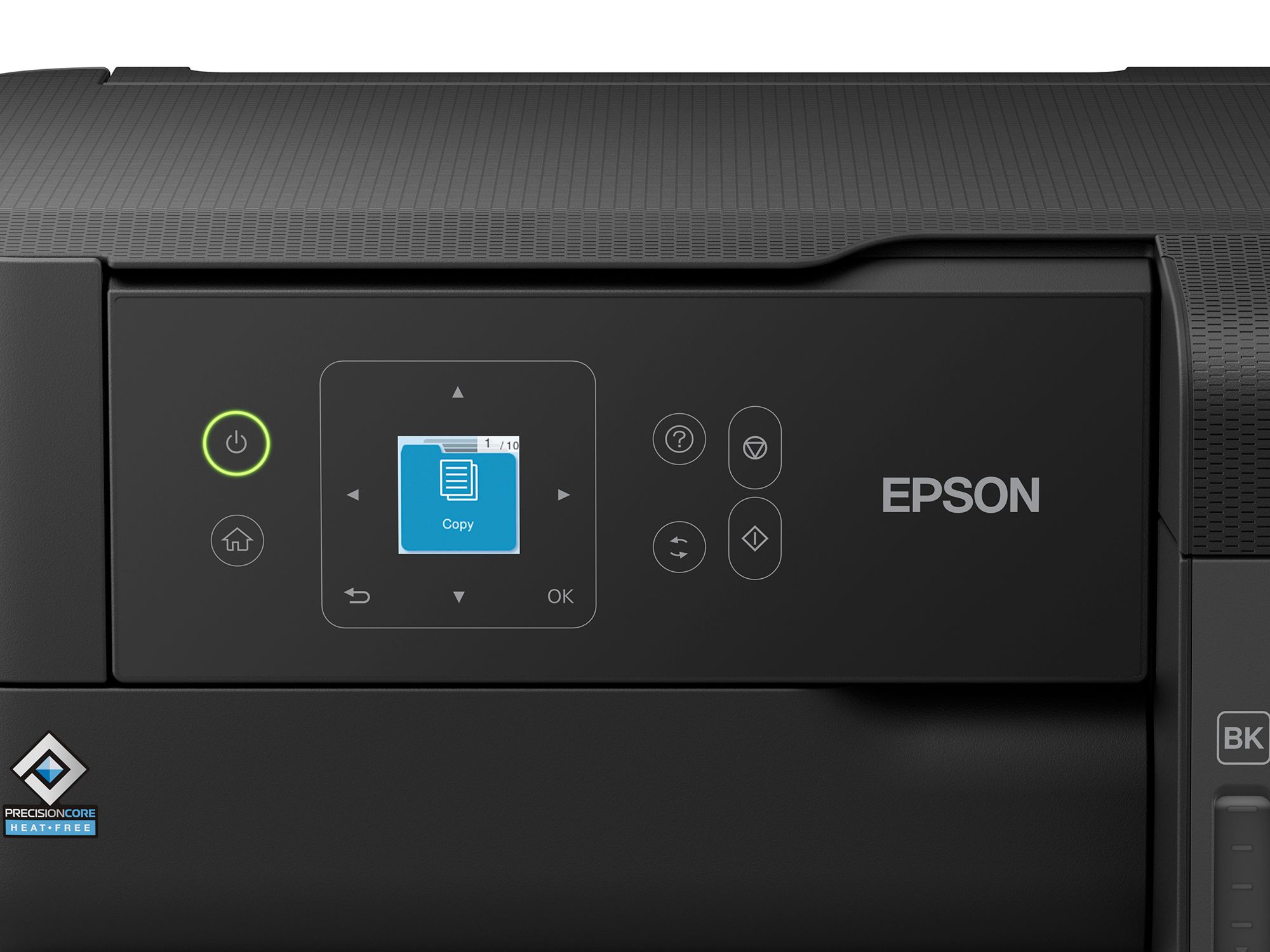 Epson EcoTank L3560 3.7 cm colour LCD control panel