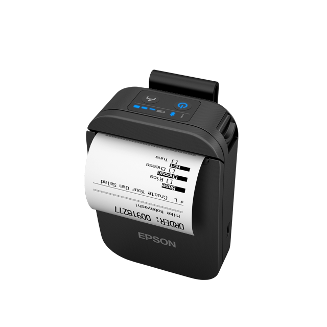 TM-P20II (106): Mobile Receipt, Bluetooth, USB-C, White E | Epson